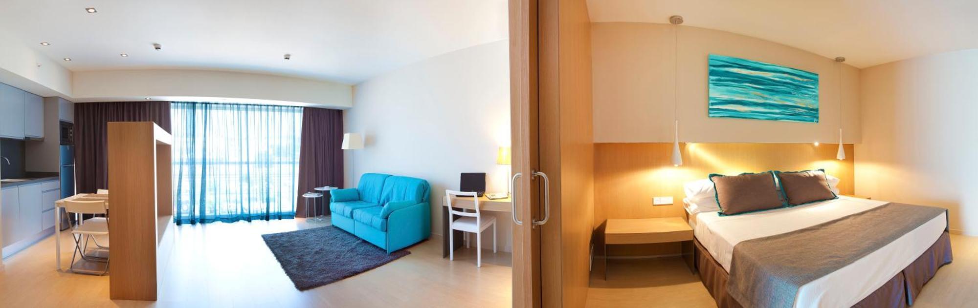 Apartamento de 1 dormitorio